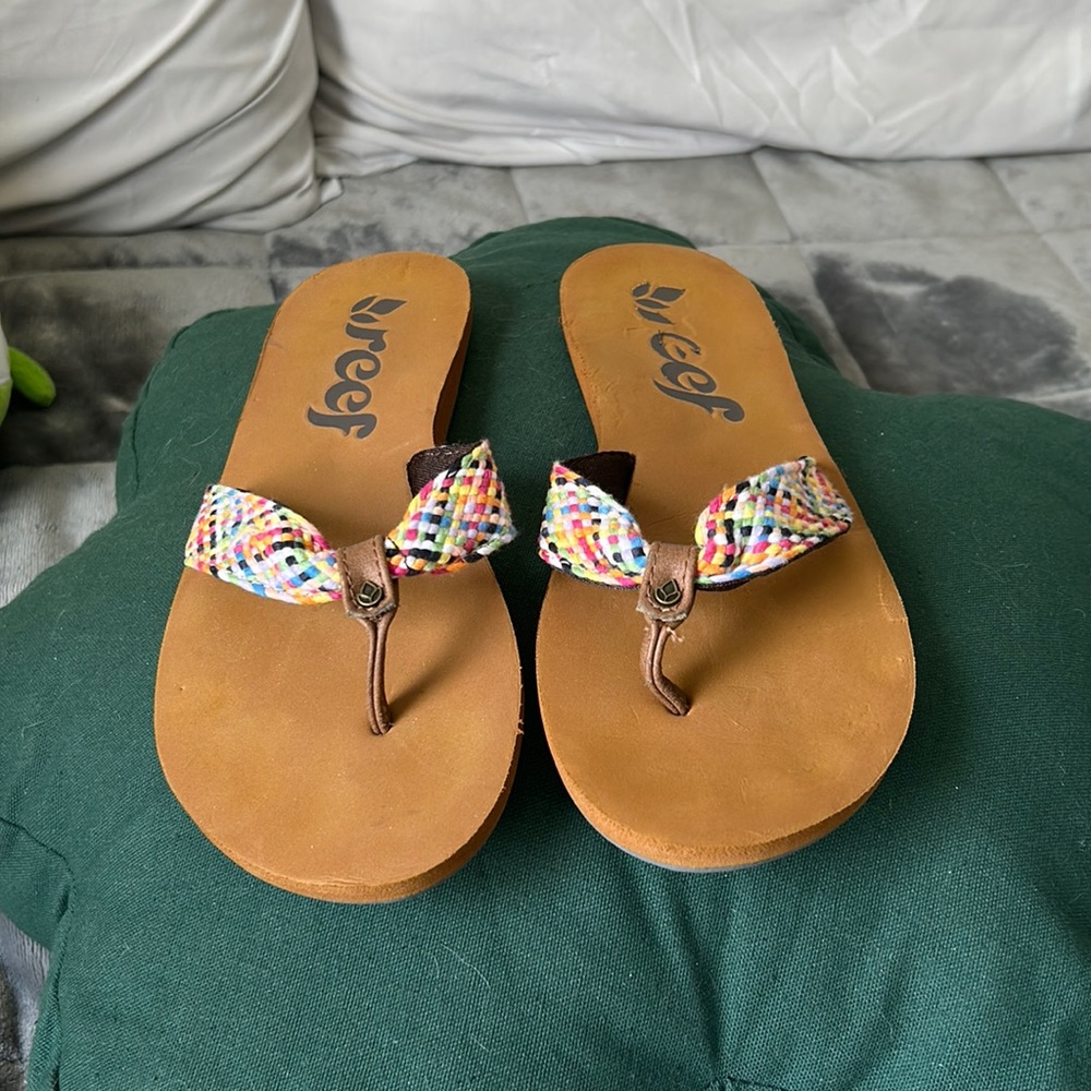 Reef flip flops size 9